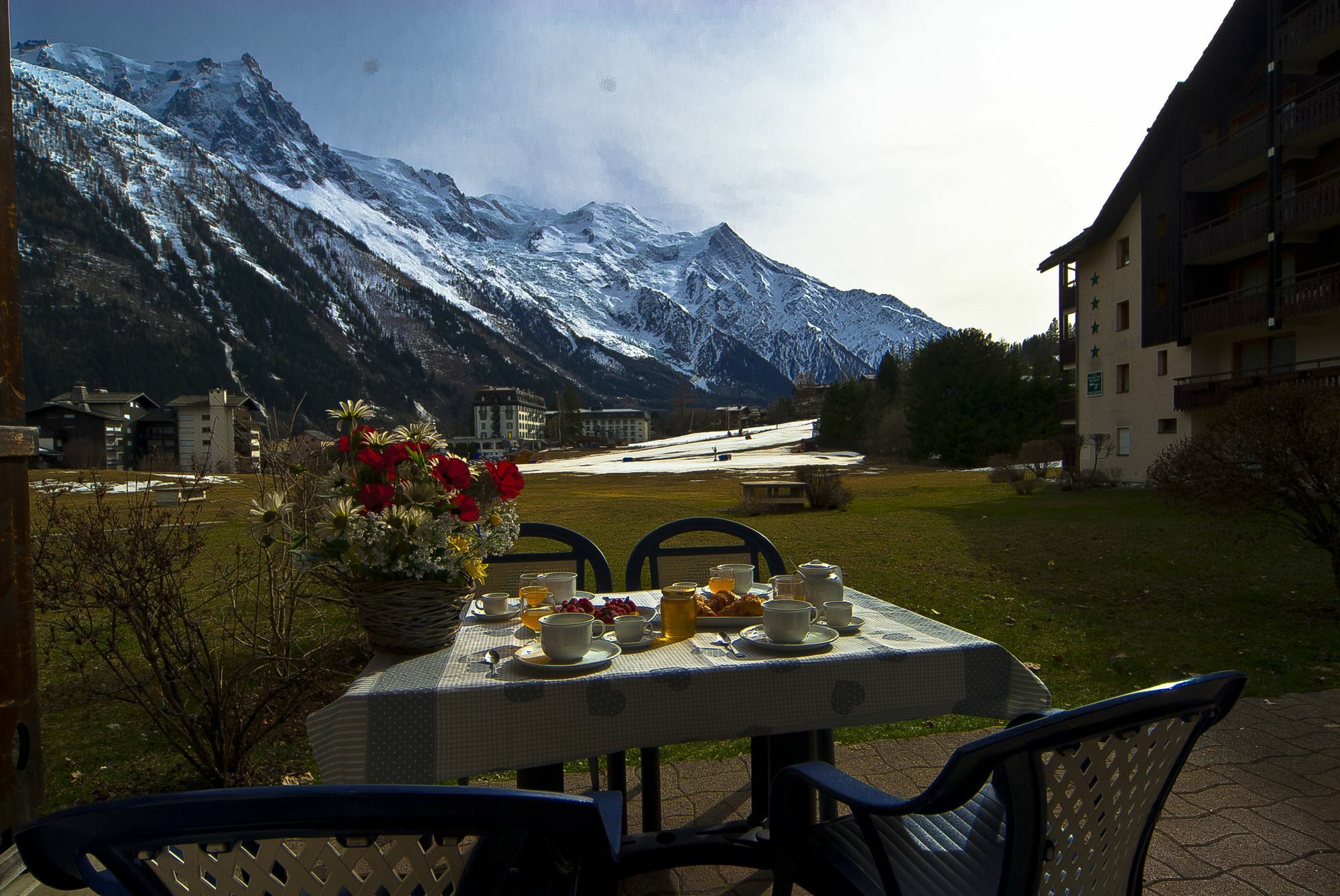 Front Ski Slope Chamonix Apartment Eksteriør bilde