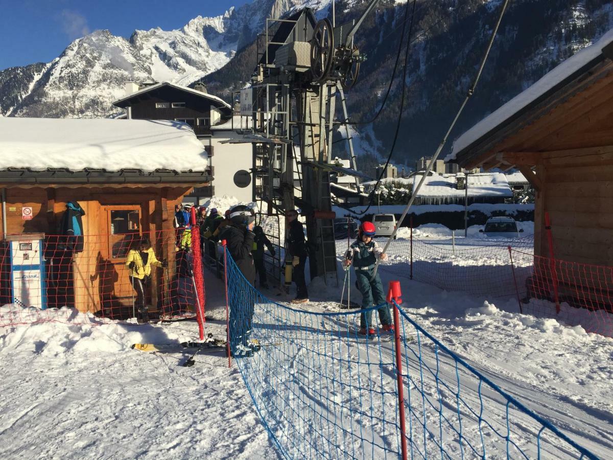 Front Ski Slope Chamonix Apartment Eksteriør bilde