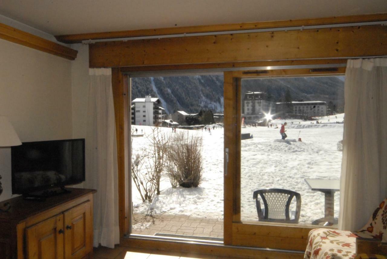 Front Ski Slope Chamonix Apartment Eksteriør bilde