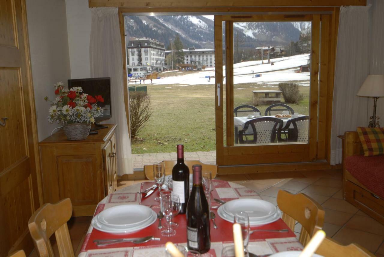 Front Ski Slope Chamonix Apartment Eksteriør bilde