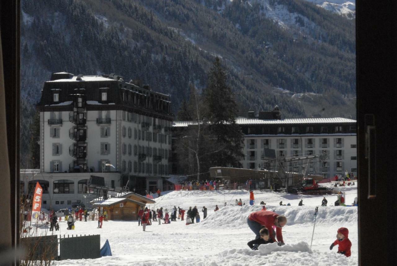 Front Ski Slope Chamonix Apartment Eksteriør bilde