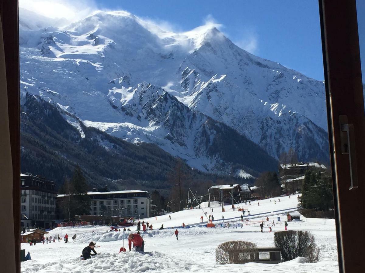 Front Ski Slope Chamonix Apartment Eksteriør bilde